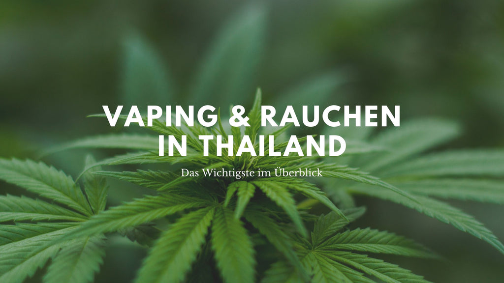 Vaping und Rauchen in Thailand