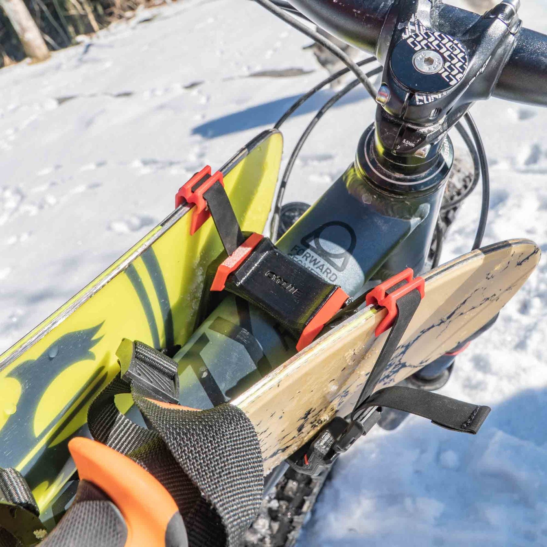 Das ultraleichte Ski Rack von CYCLITE